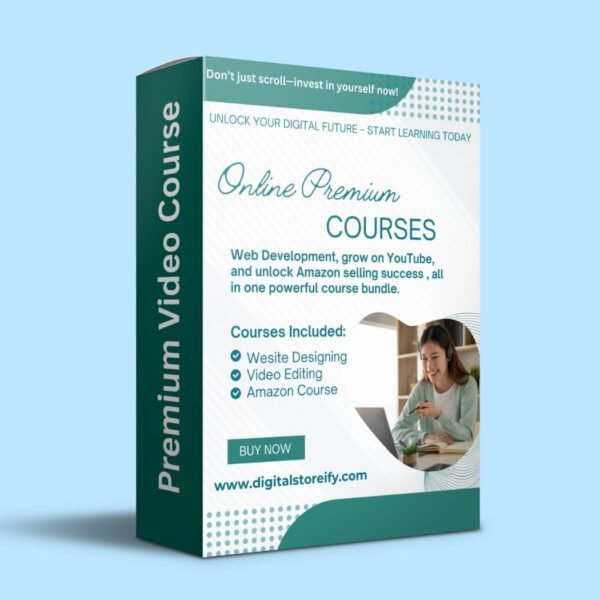 All-in-One Skills Bundle – Web Development, Video Editing & Amazon Mastery
