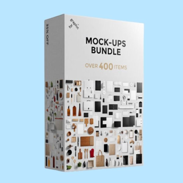 Mockups Bundle – Editable & Organized